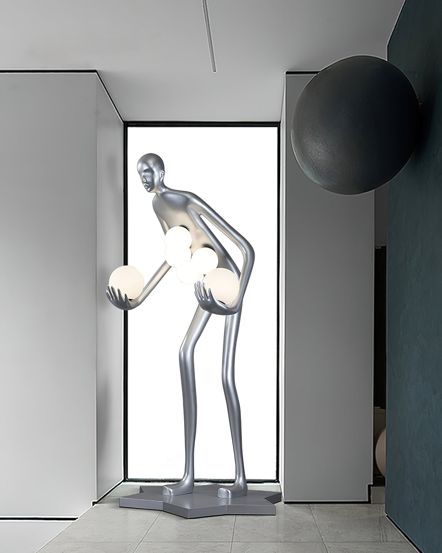 Celestial Guardian Sculpture Floor Lamp Floor lamp