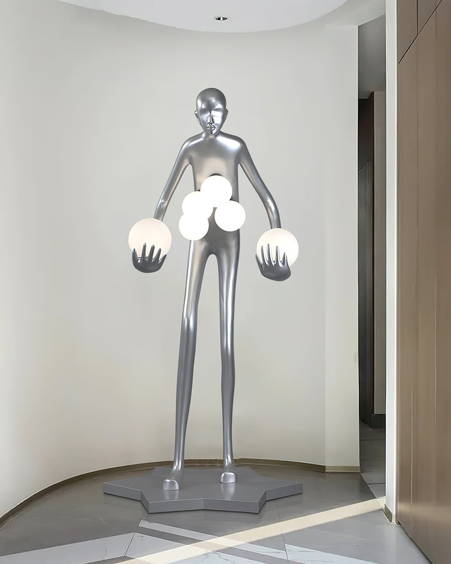 Celestial Guardian Sculpture Floor Lamp Floor lamp