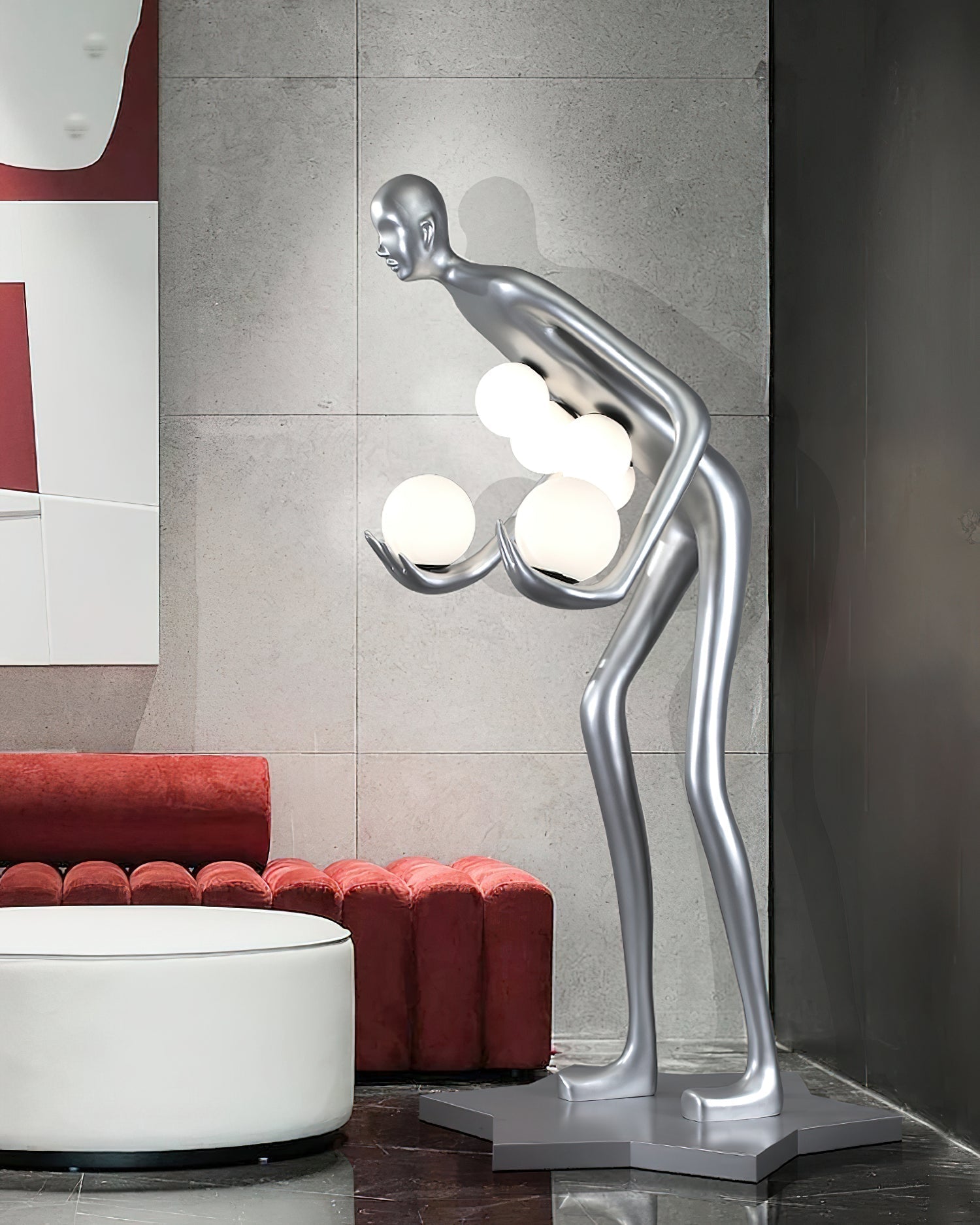 Celestial Guardian Sculpture Floor Lamp Floor lamp