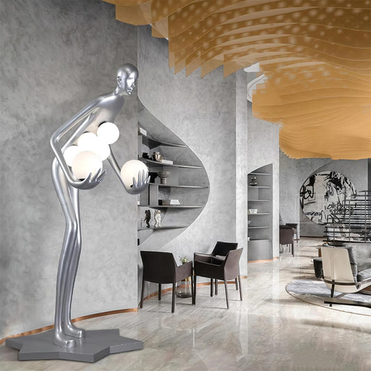 Celestial Guardian Sculpture Floor Lamp Floor lamp