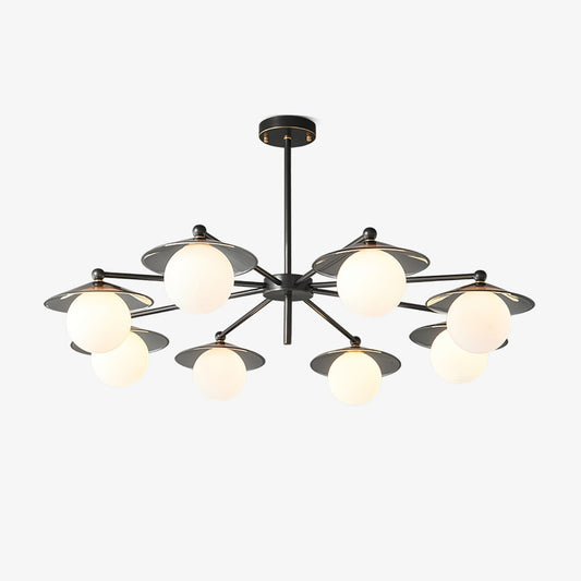 Celestial Saucer Chandelier Chandelier