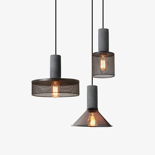 Cement Mesh Pendant Light pendant Lamp