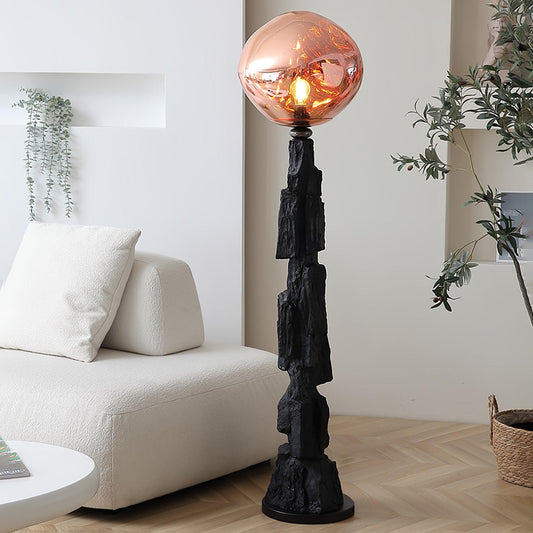 Charcoal Lava Floor Lamp Floor lamp
