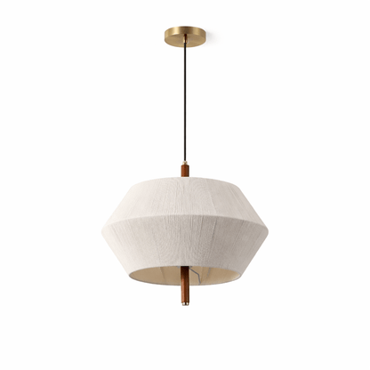Soren Linen Geometric Pendant Lamp