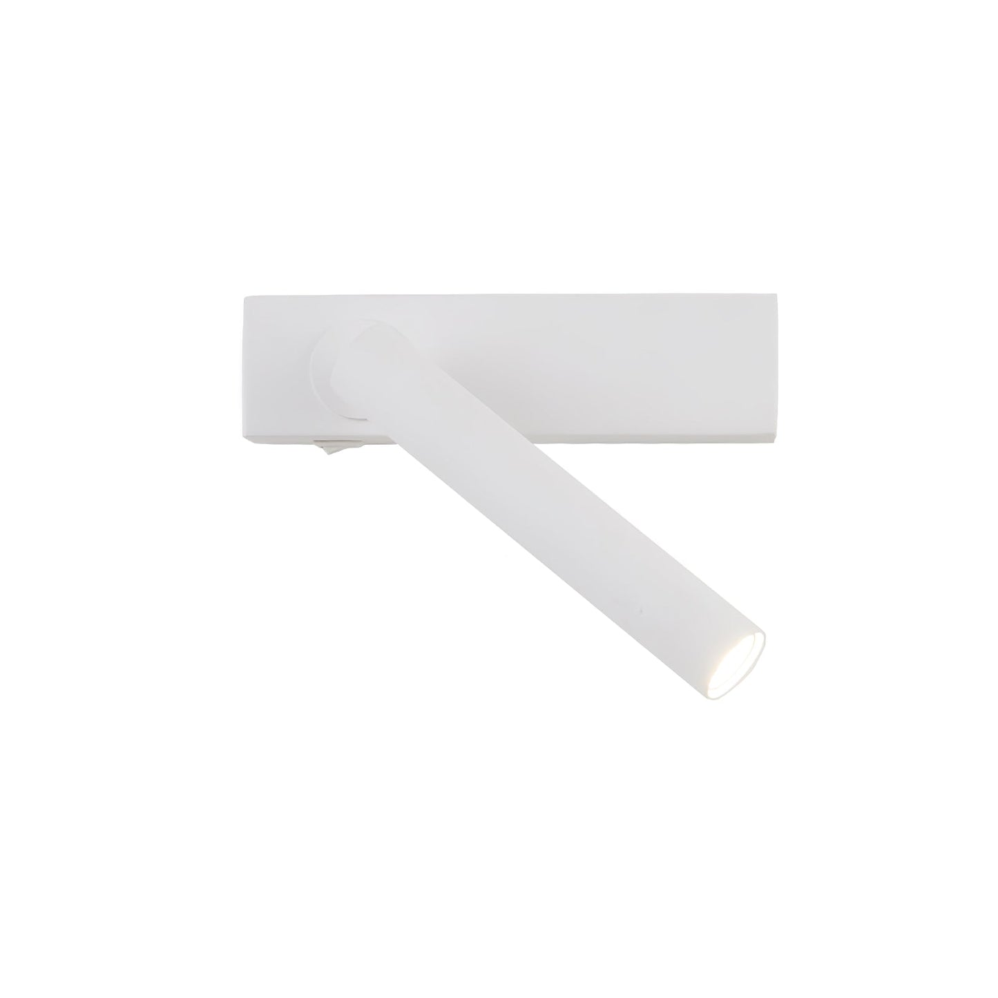 Chors Recessed Wall Lamp Left: ∅ 5.9″ x H 1.6″ / Dia 15cm x H 4cm / White Wall lamp