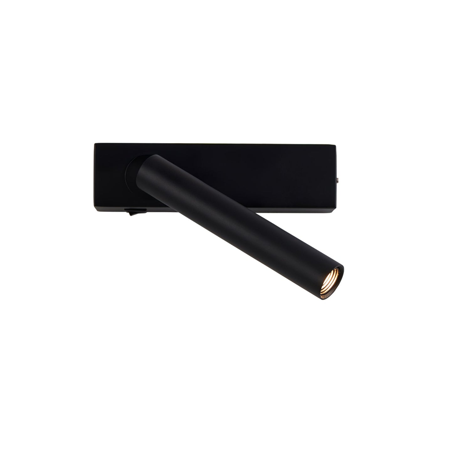 Chors Recessed Wall Lamp Left: ∅ 5.9″ x H 1.6″ / Dia 15cm x H 4cm / Black Wall lamp