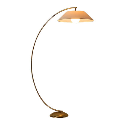 Circo Floor Lamp ∅ 34.4″ x H 61″ / Dia 87.5cm x H 155cm / Gold + White / US plug Floor lamp