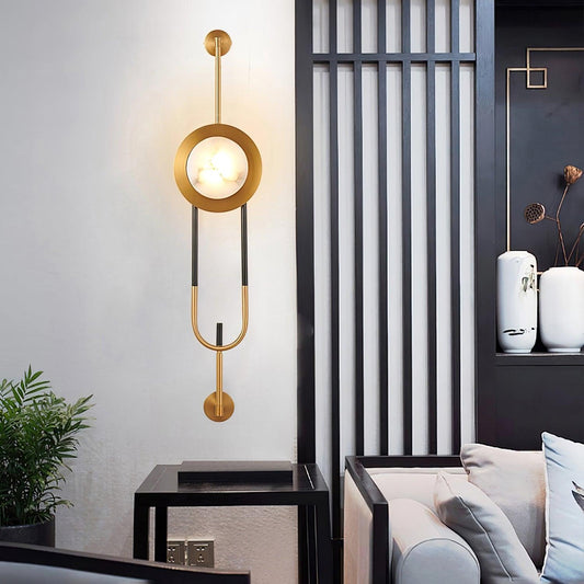 Circular Marble Wall Light Wall lamp
