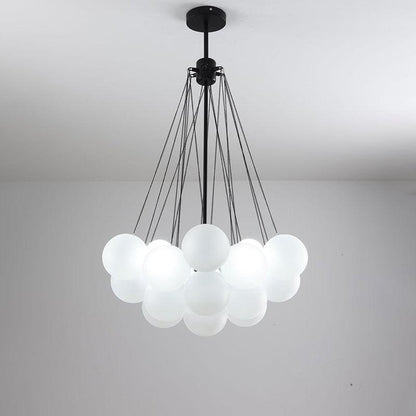 Bubble Chandelier 25heads ∅ 23.6″ x H 29.5″ / Dia 60cm x H 75cm / Black Chandelier