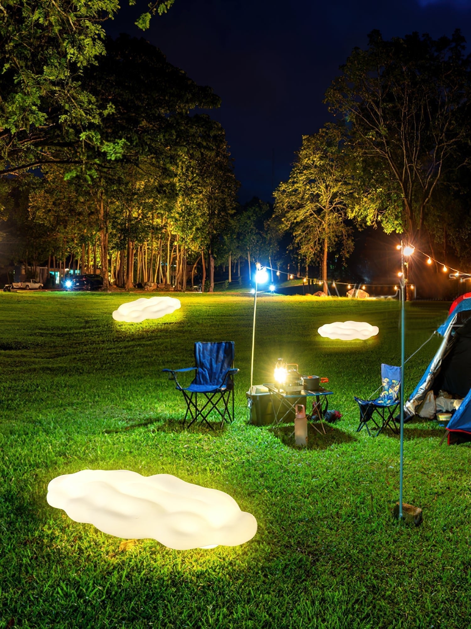 Cloud Outdoor Floor Light Outdoor Lighting