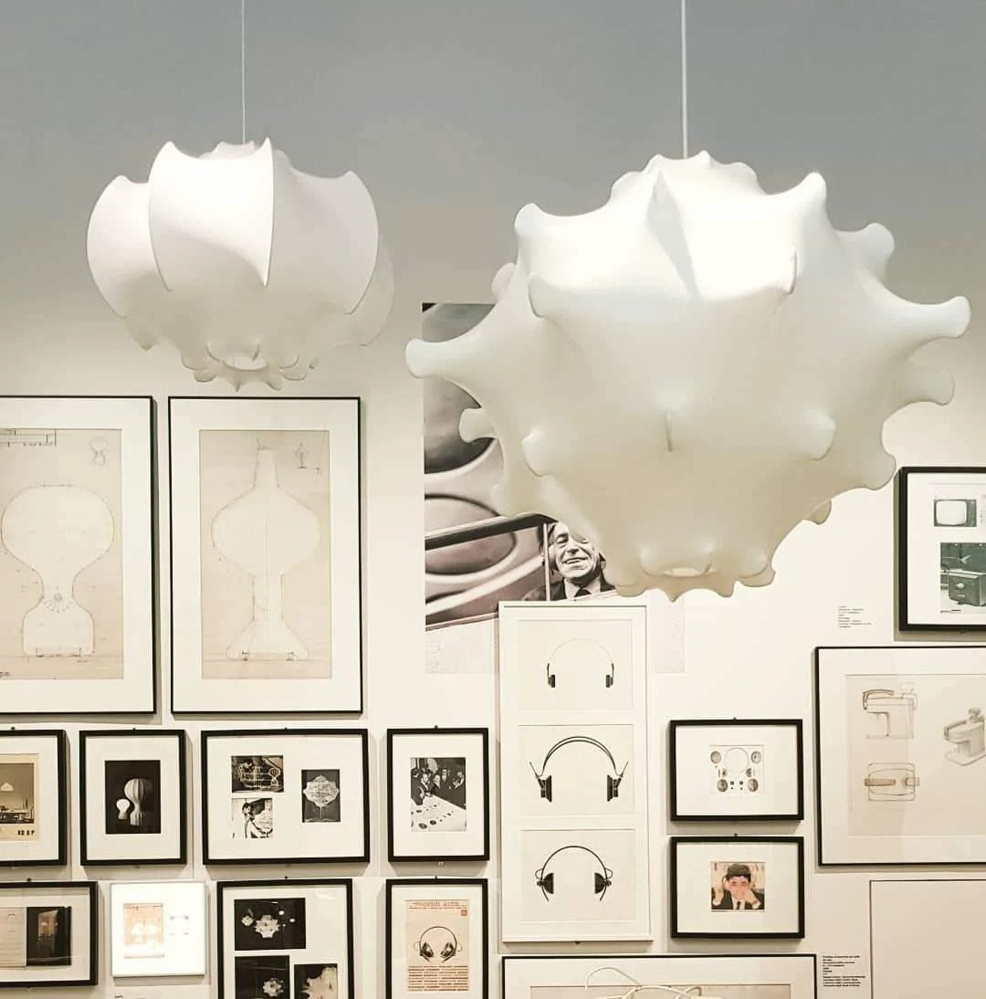 Cocoon Bloom Pendant Lamp ∅ 24.8″ x H 19.7″ / Dia 63cm x H 50cm / White Pendant light