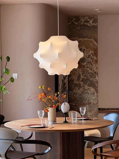 Cocoon Bloom Pendant Lamp ∅ 24.8″ x H 19.7″ / Dia 63cm x H 50cm / White Pendant light