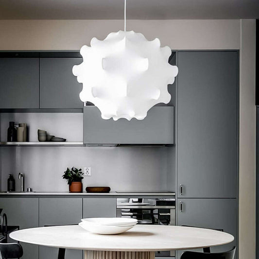 Cocoon Bloom Pendant Lamp ∅ 24.8″ x H 19.7″ / Dia 63cm x H 50cm / White Pendant light