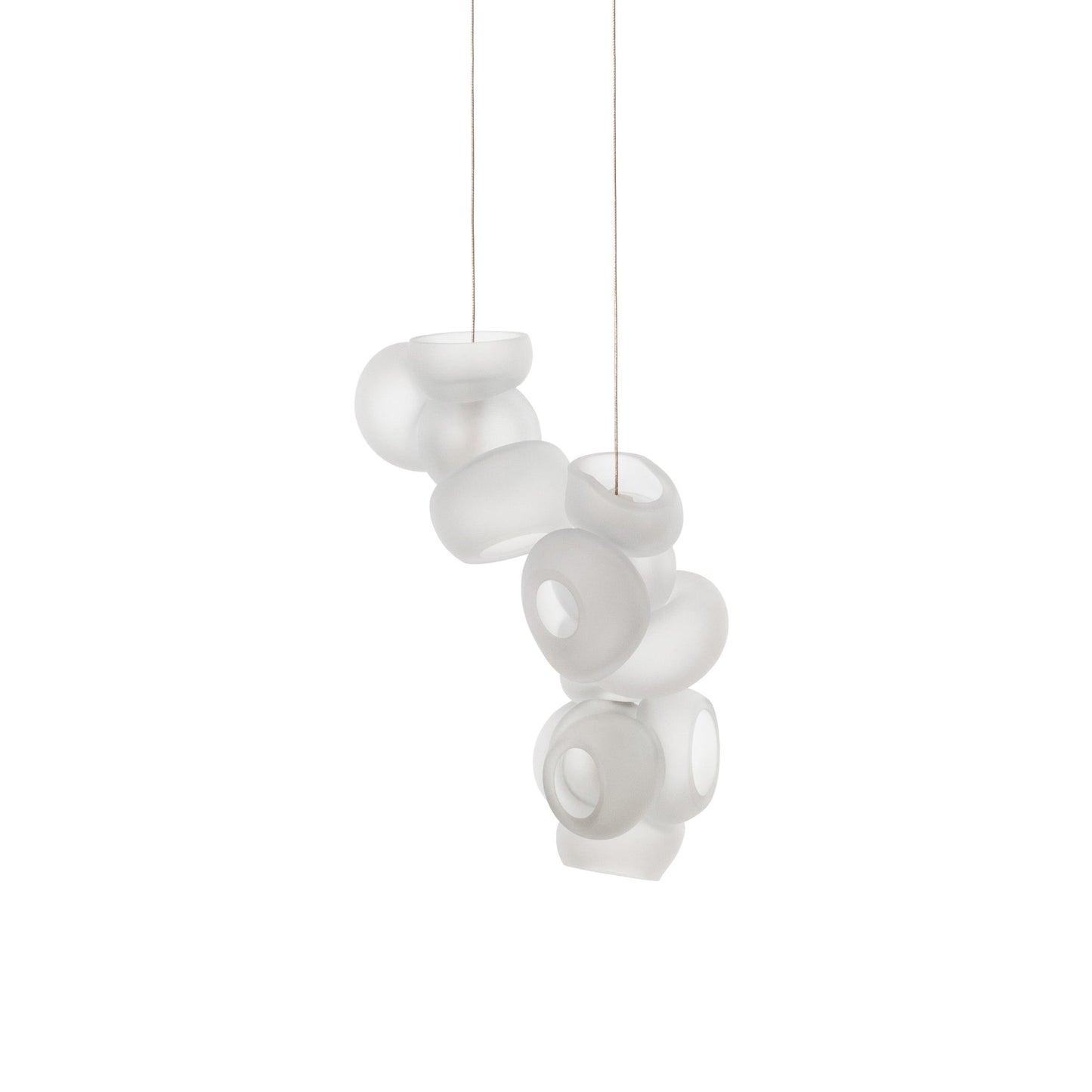 Bubbles Cluster Pendant Light 3Heads ∅ 11.8″ x H 59.1″ / Dia 30cm x H 150cm / White / Warm Light Pendant light