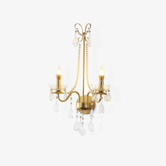 Crystal Pearl Chain Wall Lamp Wall lamp
