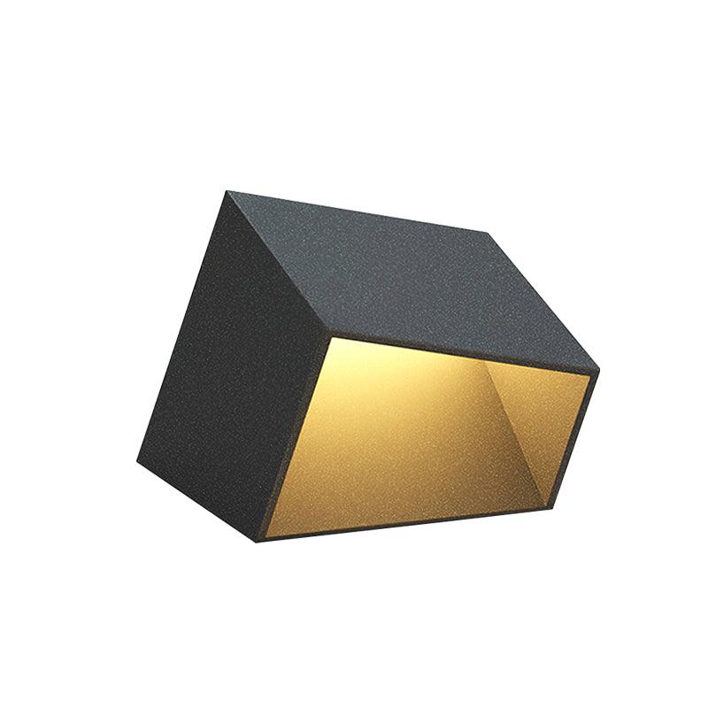 Cube Garden Outdoor Light ∅ 12.2″ x H 8.7″ / Dia 31cm x H 22cm / Black / Warm Light Table lamp