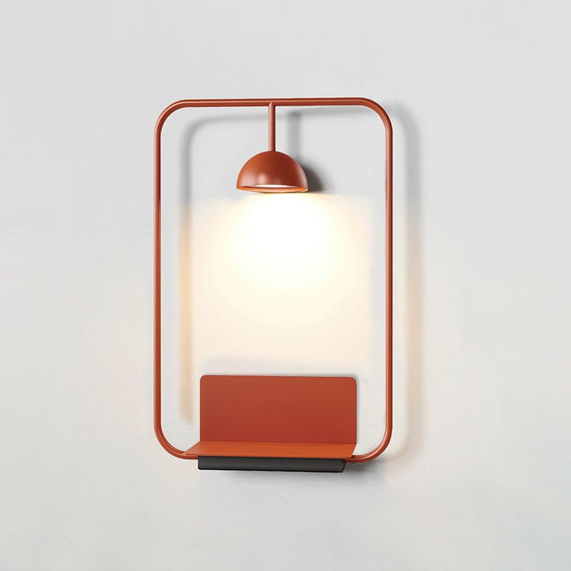 Cupolina Wall Lamp ∅ 12.2″ x H 17.7″ / Orange / Warm Light Wall lamp