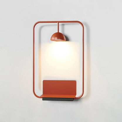 Cupolina Wall Lamp ∅ 12.2″ x H 17.7″ / Orange / Warm Light Wall lamp