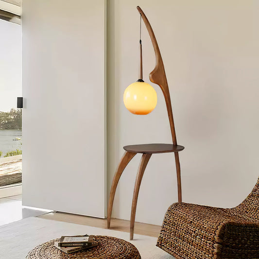 Curved Mantis Arm Floor Lamp Floor lamp