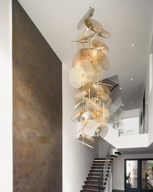 Cattail Leaf Chandelier Chandelier