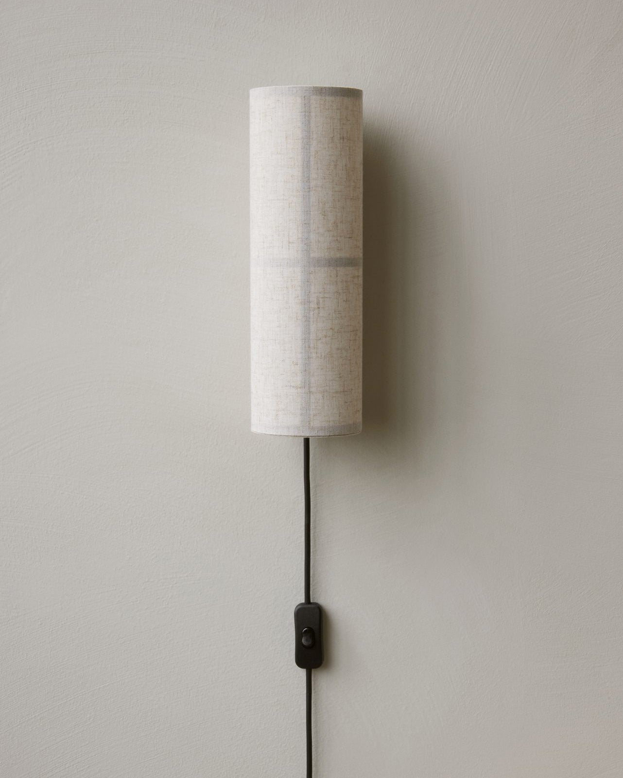 Cylinder Fabric Plug-in Wall Lamp 1001 Wall lamp