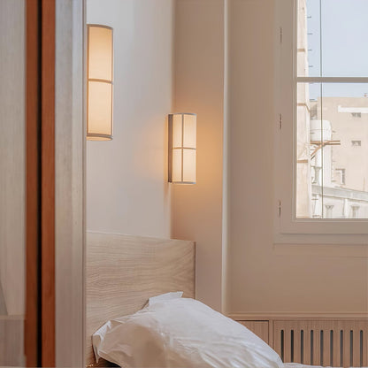 Cylinder Fabric Plug-in Wall Lamp 1001 Wall lamp