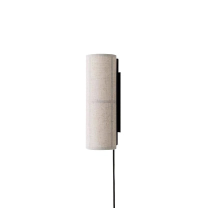 Cylinder Fabric Plug-in Wall Lamp ∅ 4.7″ x H 11.8″ / Dia 12cm x H 30cm / Grey Linen / US Plug 1001 Wall lamp