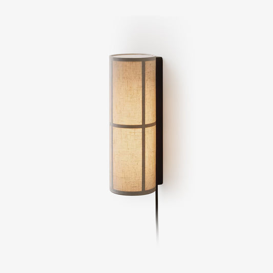 Cylinder Fabric Plug-in Wall Lamp 1001 Wall lamp
