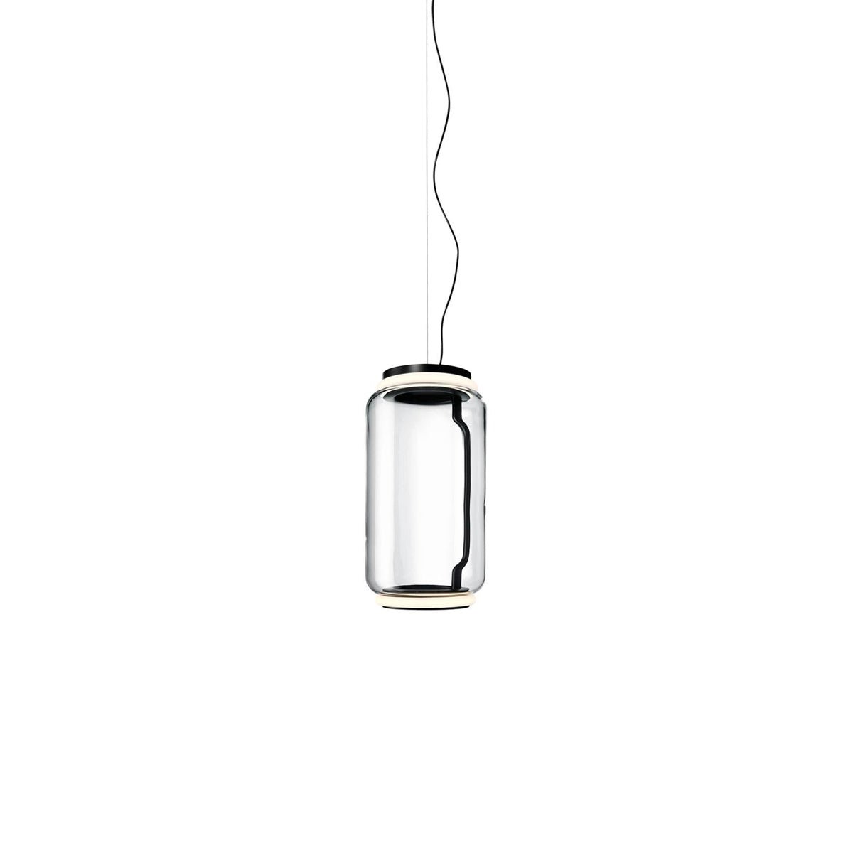 Cylindrical LED Pendant Light ∅ 7.1″ x H 14.2″ / Dia 18cm x H 36cm / Warm Light 1001 Pendant light