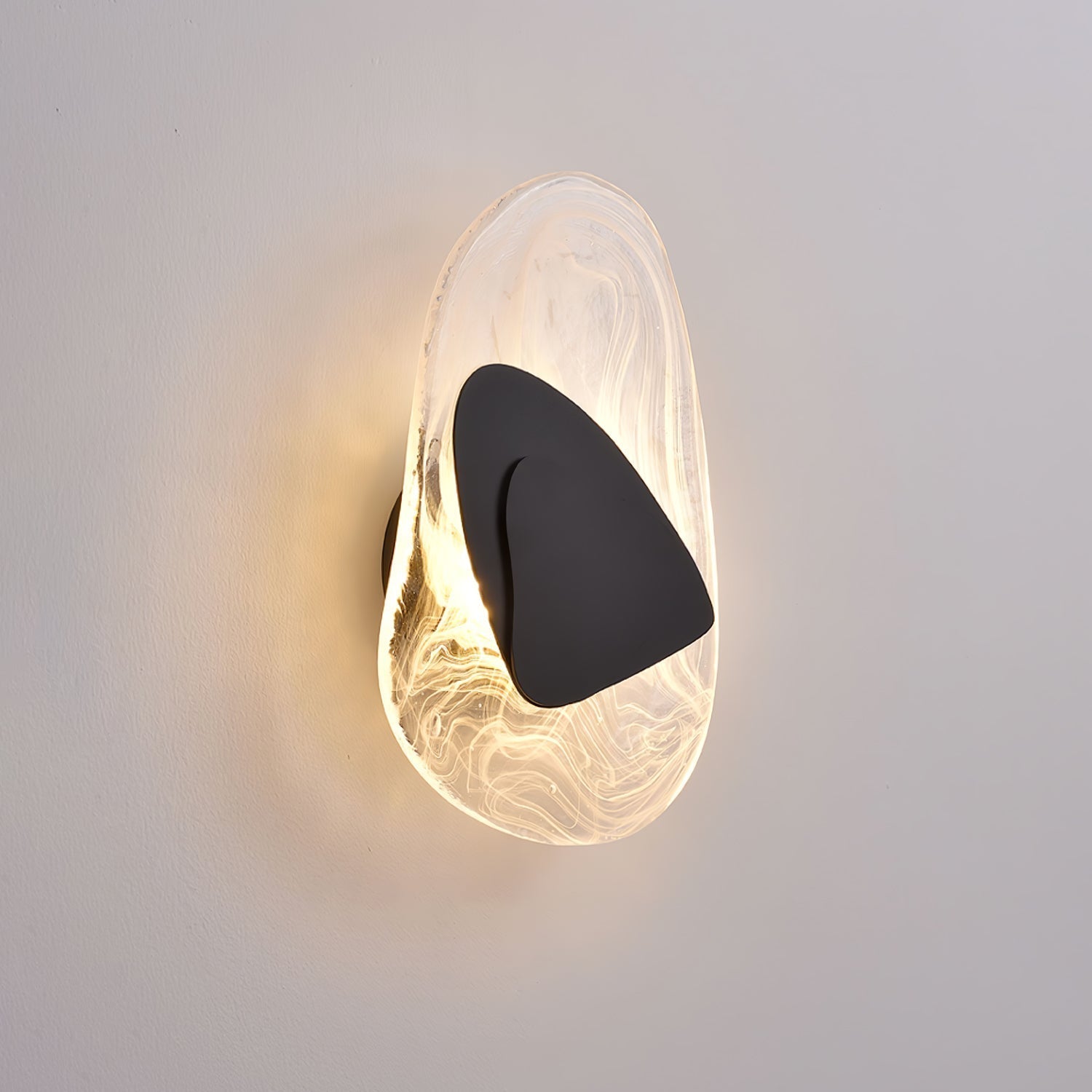 DC1725 Wall Lamp ∅ 7.9″ x H 12.2″ / Dia 20cm x H 31cm / Black / Warm Light Wall lamp