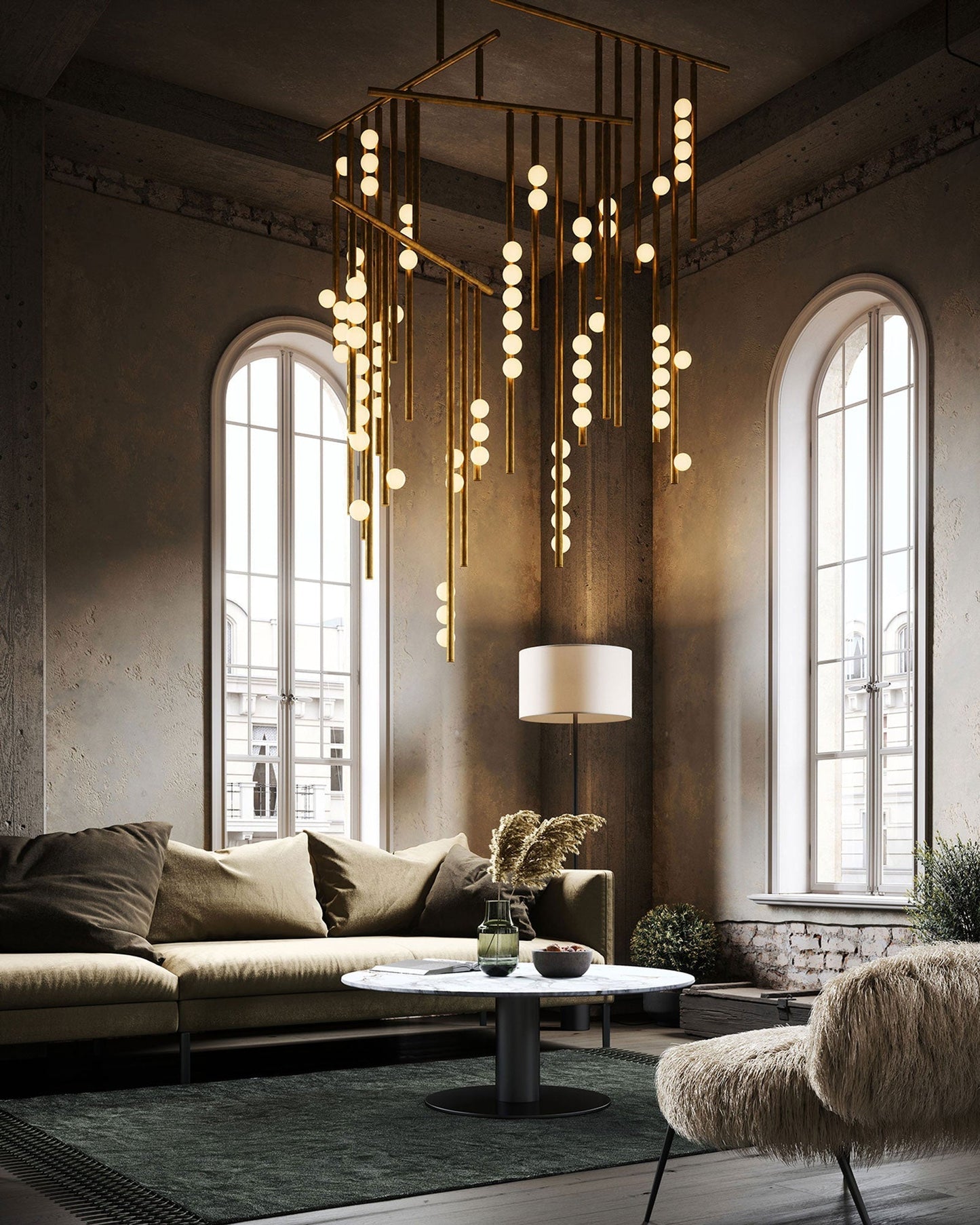 Drop System Chandelier