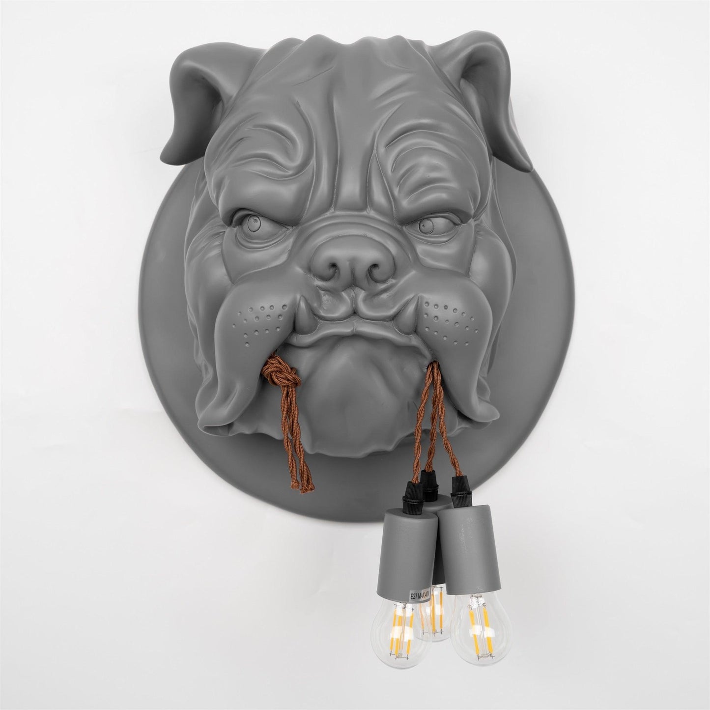 Amsterdam Wall Lamp ∅ 16″ / Dia 41cm / Matte Grey Wall lamp