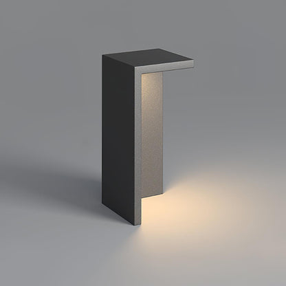 Desk Chair Outdoor Light ∅ 9.8″ x H 23.6″ / Dia 25cm x H 60cm / Dark Gray / Warm Light Table lamp