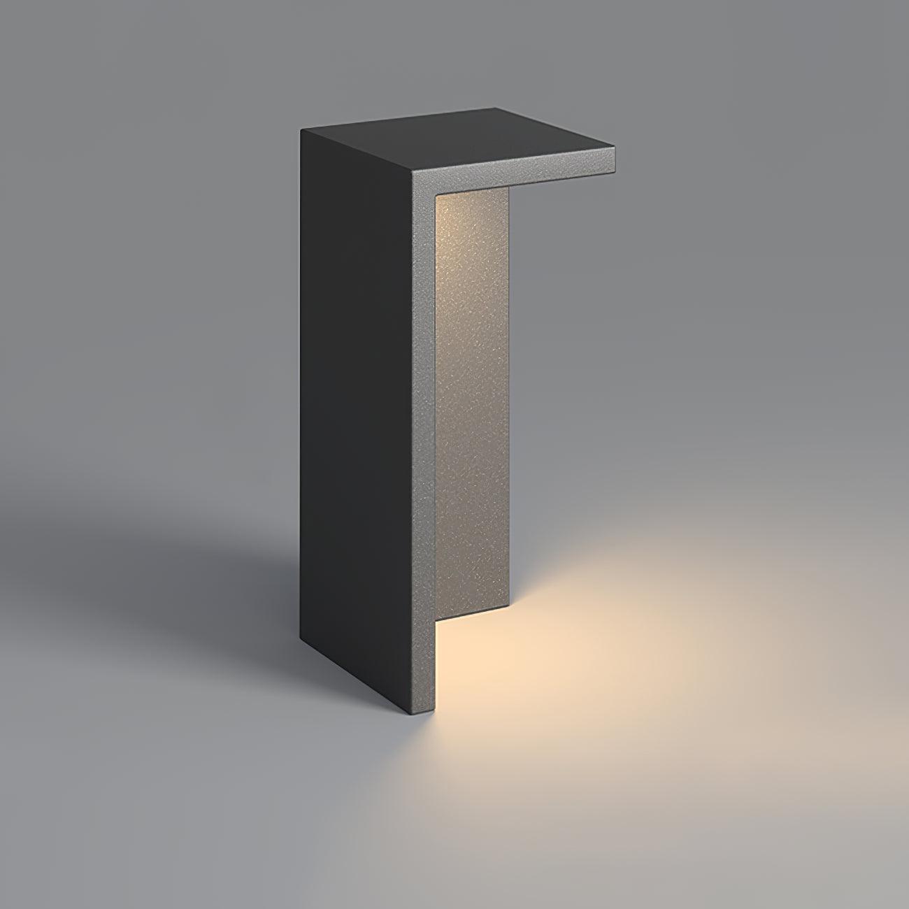 Desk Chair Outdoor Light ∅ 17.7″ x H 27.6″ / Dia 45cm x H 70cm / Dark Gray / Warm Light Table lamp