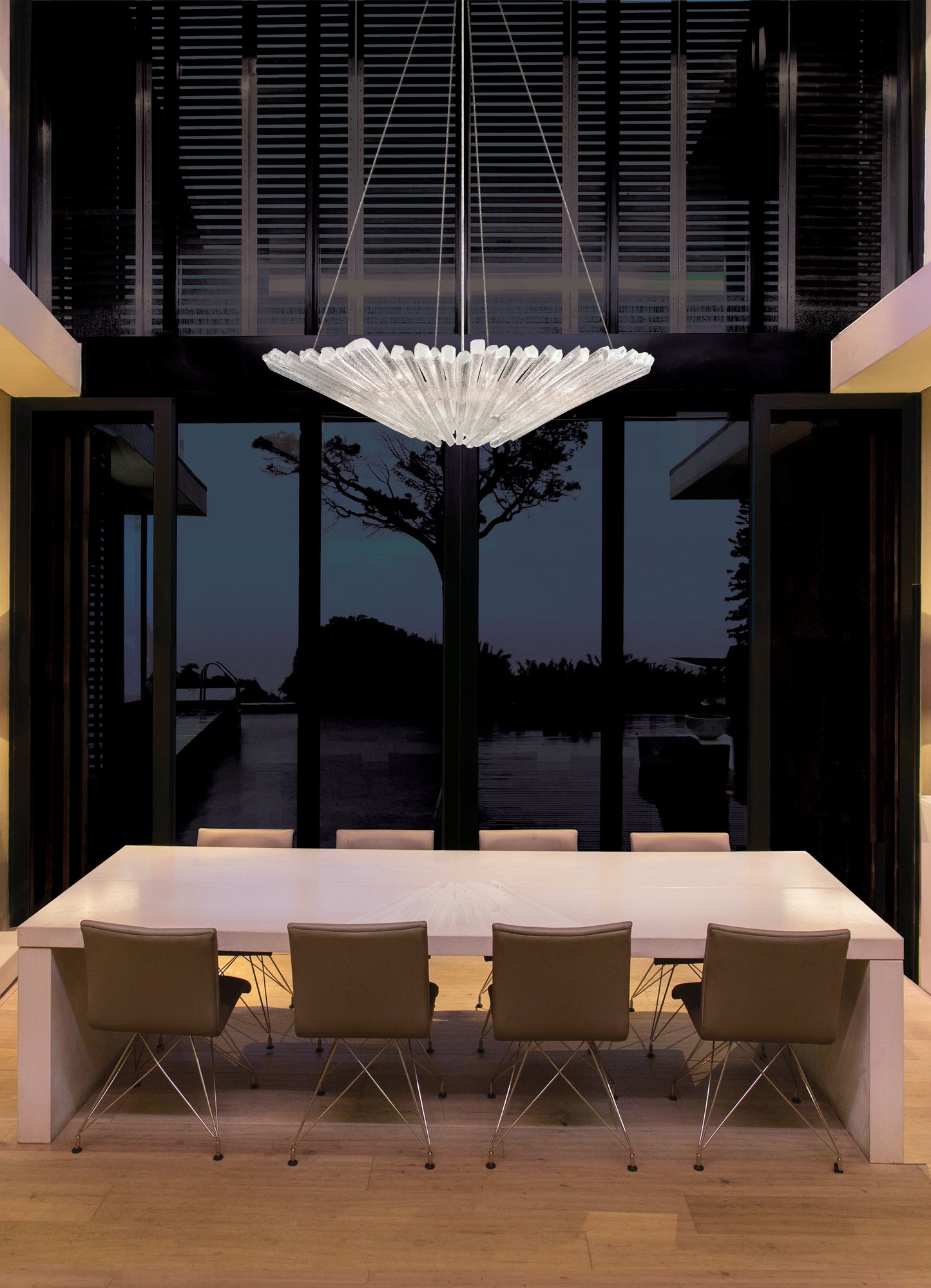 Fine Art Diamantina 42" Round Pendant