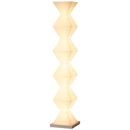 Dickson Floor Lamp ∅ 11.8″ x H 62.2″ / Dia 30cm x H 158cm / White / US Plug Floor lamp