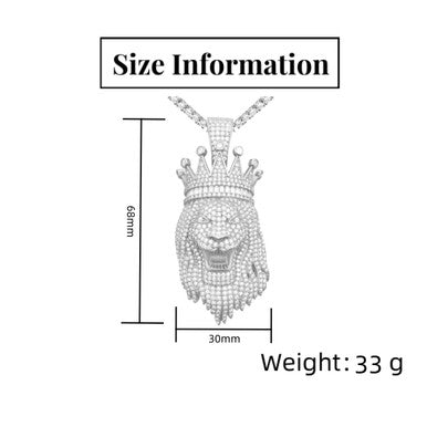 Moissanite Dominant Lion