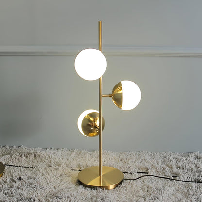 Doppler LED Tree Lamp ∅ 13″ x H 23.6″ / Dia 33cm x H 60cm / Gold / US plug Floor lamp