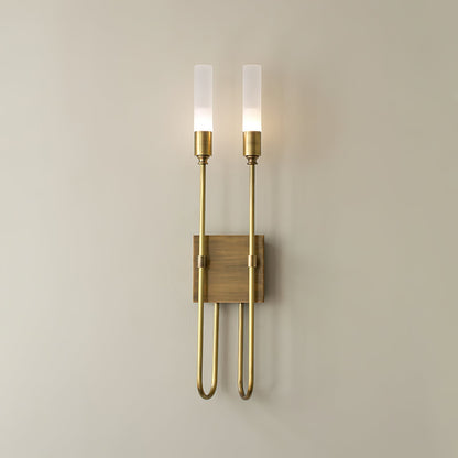 Double Arrow Wall Sconce ∅ 5.5″ x H 23.6″ / Antique Copper 1001 Wall lamp