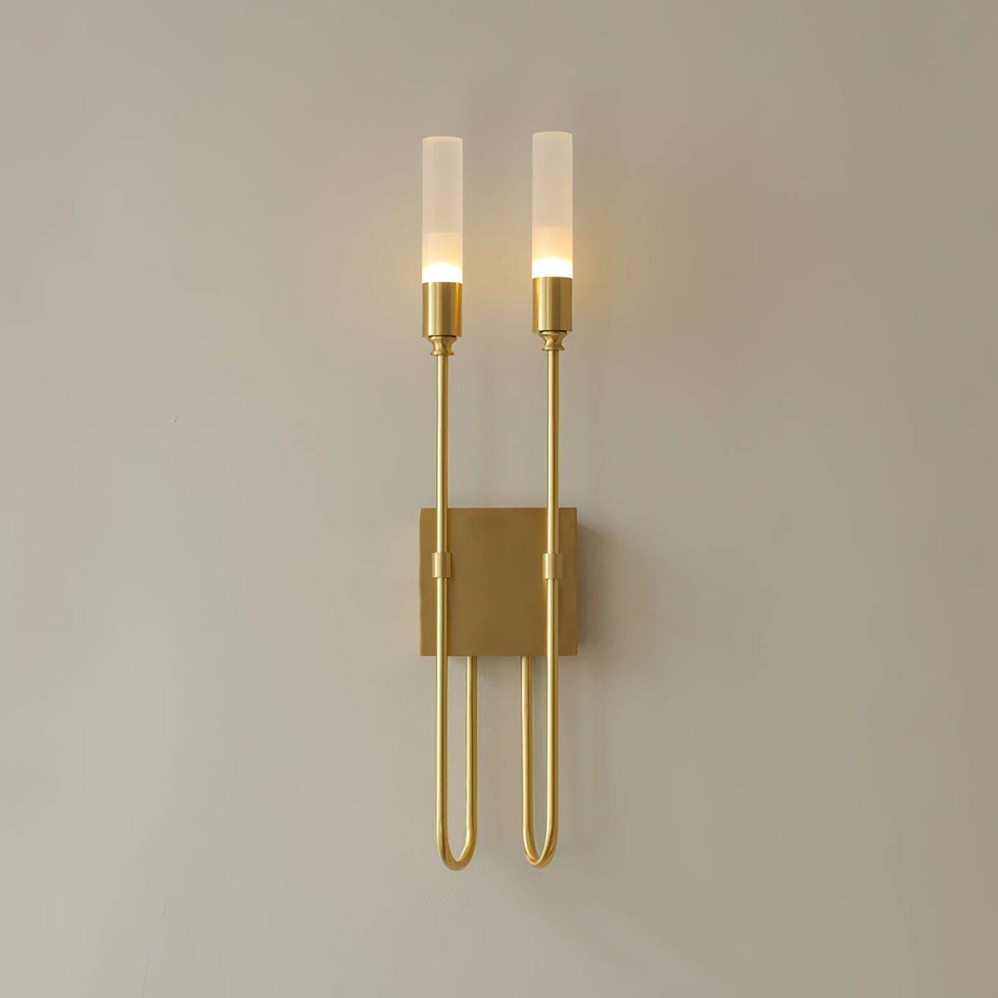 Double Arrow Wall Sconce ∅ 5.5″ x H 23.6″ / Copper 1001 Wall lamp