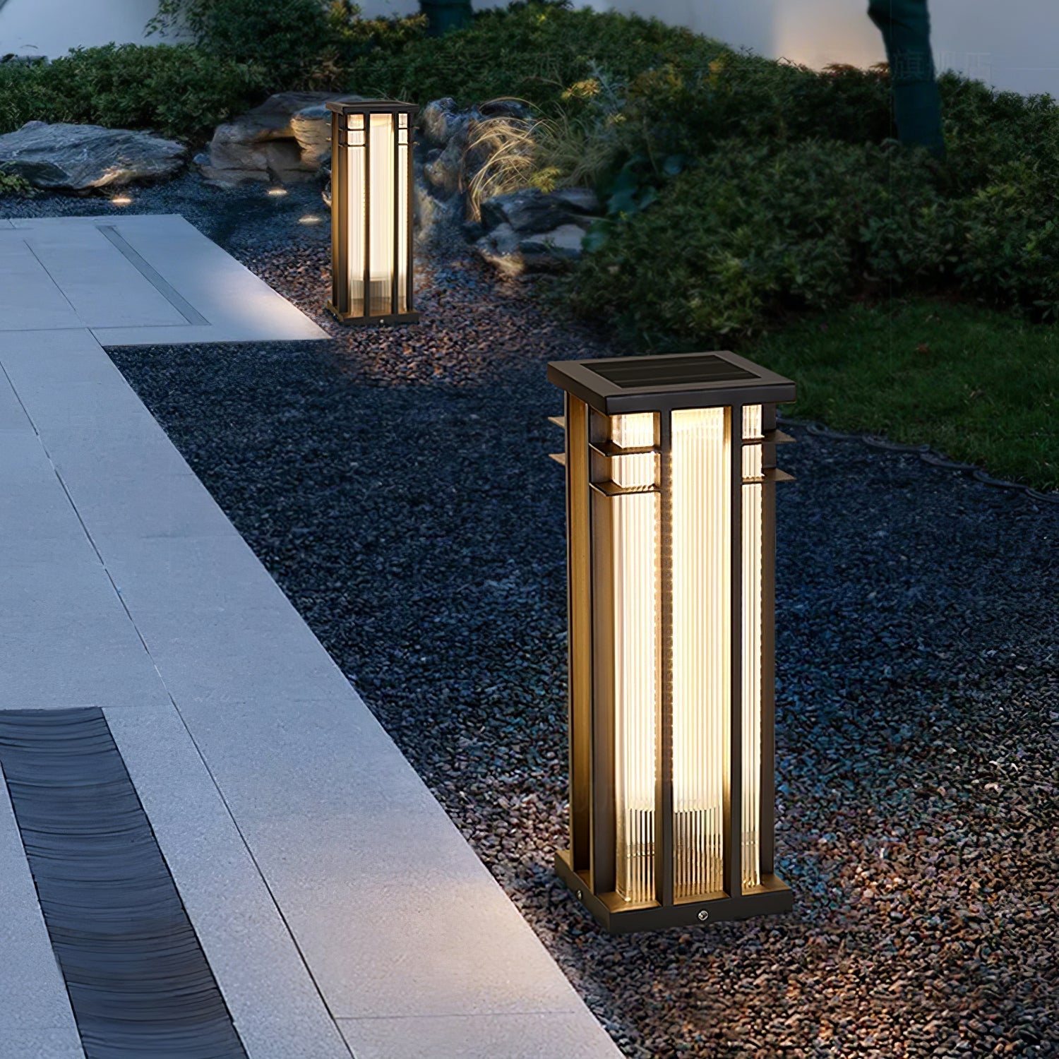 Double Axis Outdoor Post Lamp Floor lamp