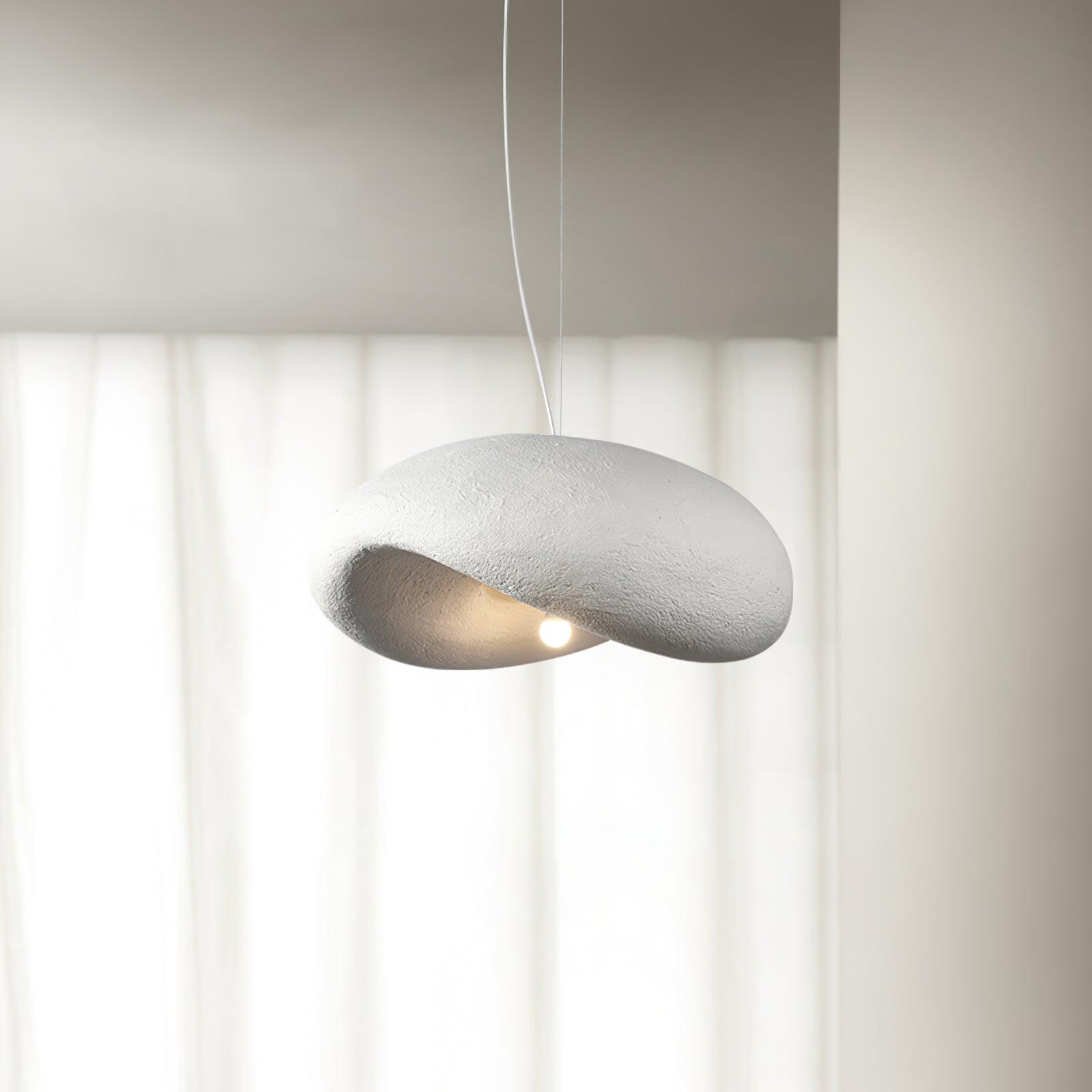 Dunia Pendant Lamp ∅ 15.7″ x H 6.7″ / Dia 40cm x H 17cm / White Pendant light