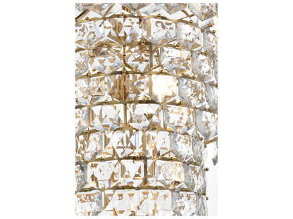 Elegant Lighting Adaline 41-Light Tiered Chandelier in Satin Gold