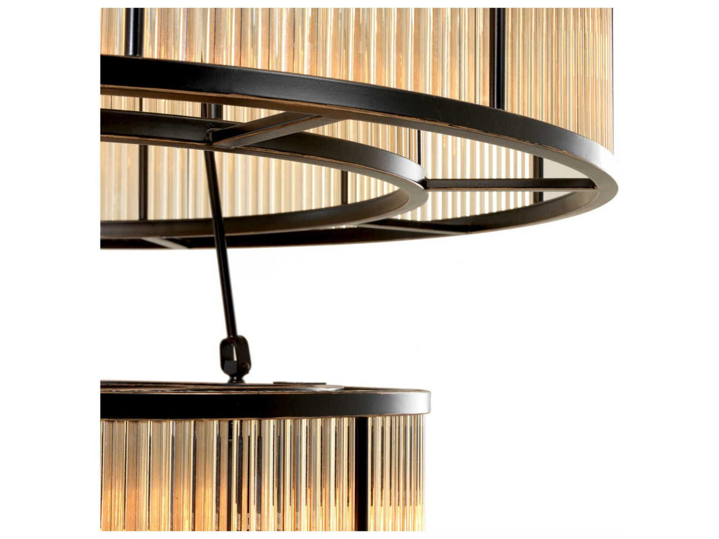 Eichholtz Bernardi 20-Light Chandelier in Bronze Highlight Finish