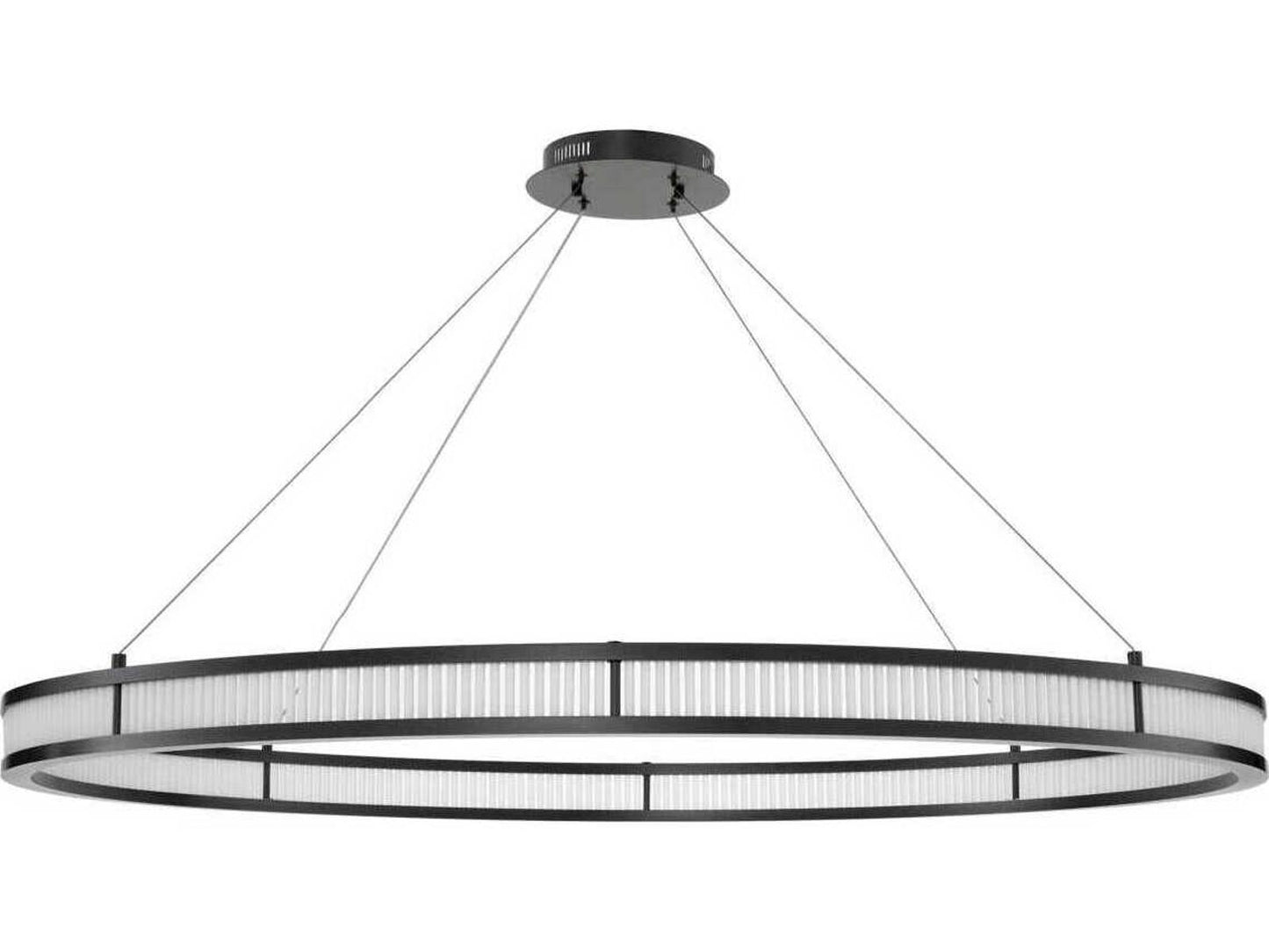 Eichholtz Damien XL Integrated LED Chandelier in Bronze Highlight