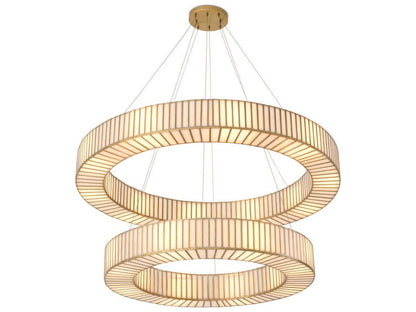 Eichholtz 18-Light Monari Chandelier in Antique Brass with Handmade Glass