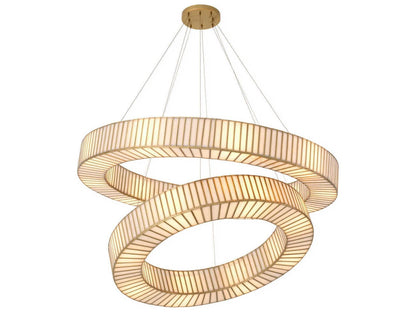 Eichholtz 18-Light Monari Chandelier in Antique Brass with Handmade Glass
