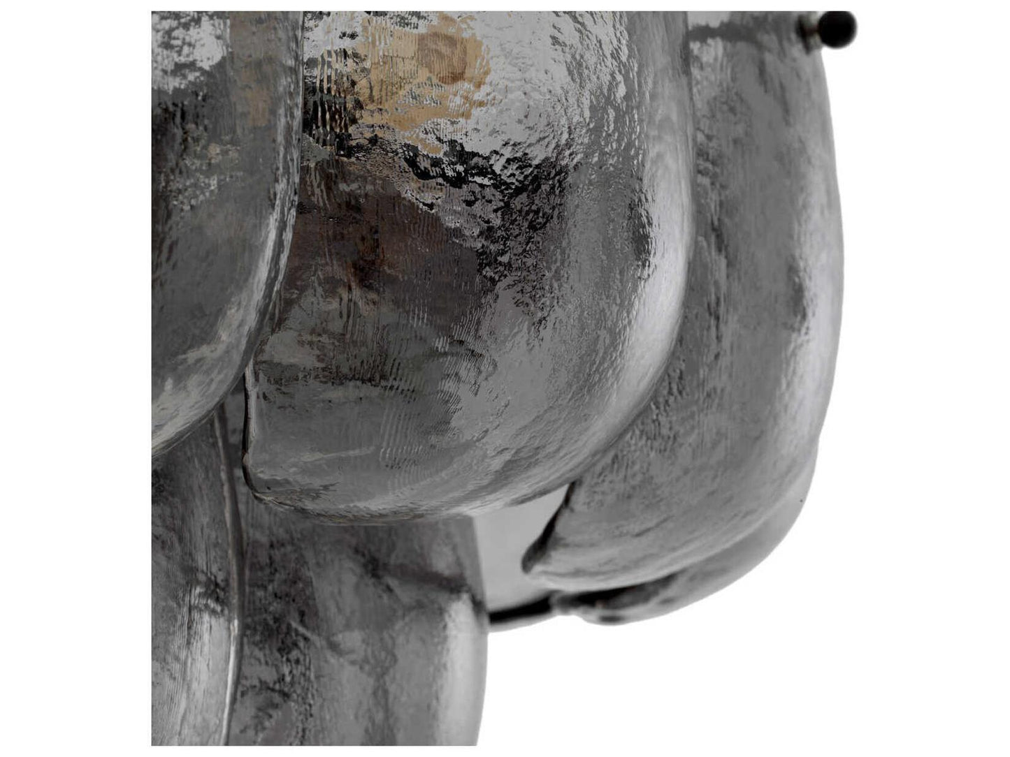 Eichholtz Gustave 13-Light Smoke Glass Chandelier in Bronze