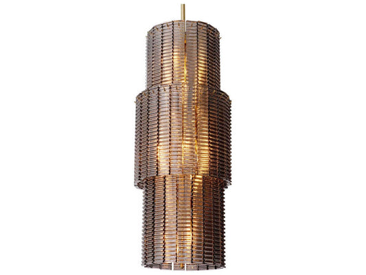 Eichholtz 15-Light Imperial Chandelier in Antique Bronze and Smoked Glass