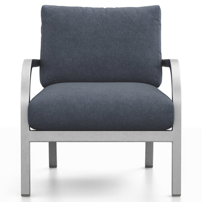 Navy Outdoor Lounge Armchair